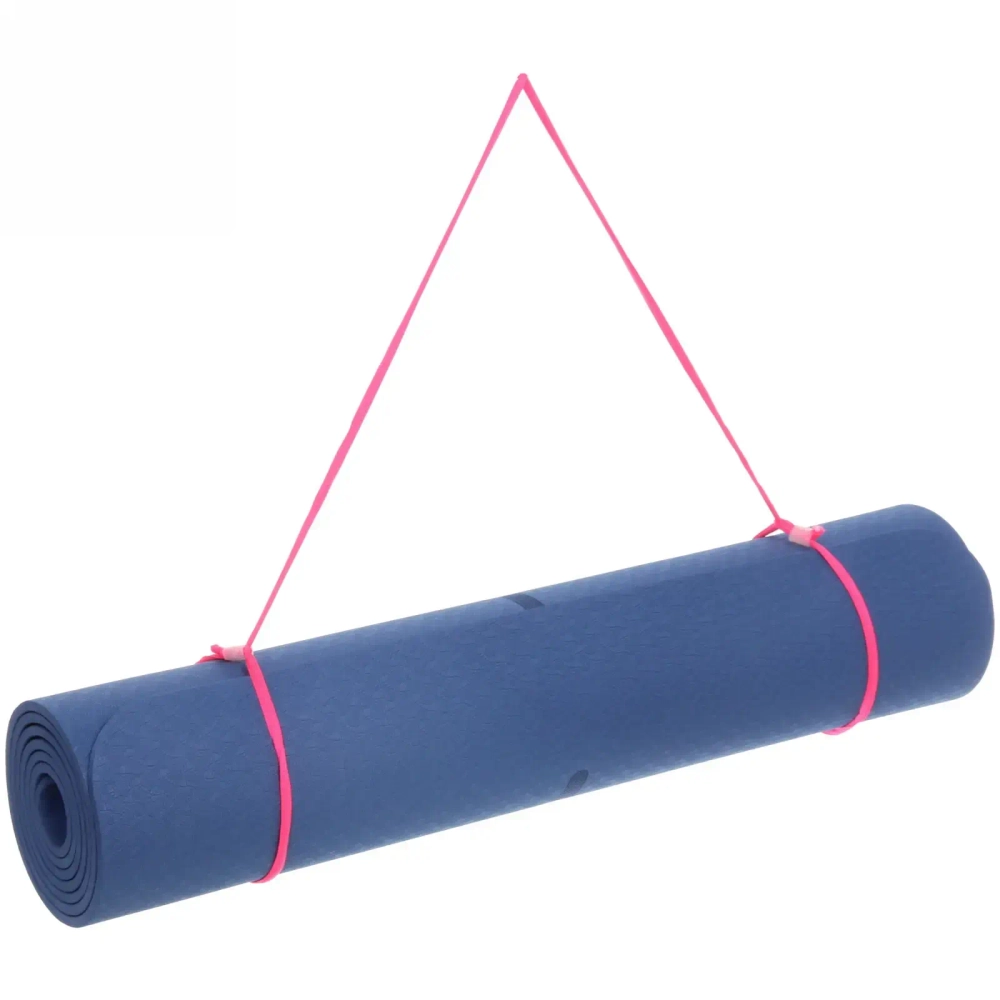 Коврик для йоги «Мандала» 183*61*06 см (ТРЕ), синий