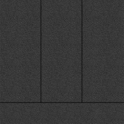 Тротуарная плитка ПРЯМОУГОЛЬНИК 900х300 мм - Гранит Черный