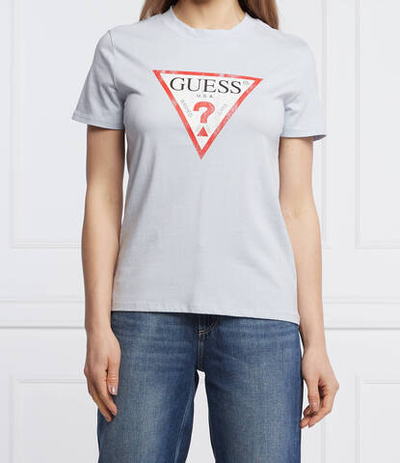 Футболка GUESS - голубой(W93I0R R9I60)