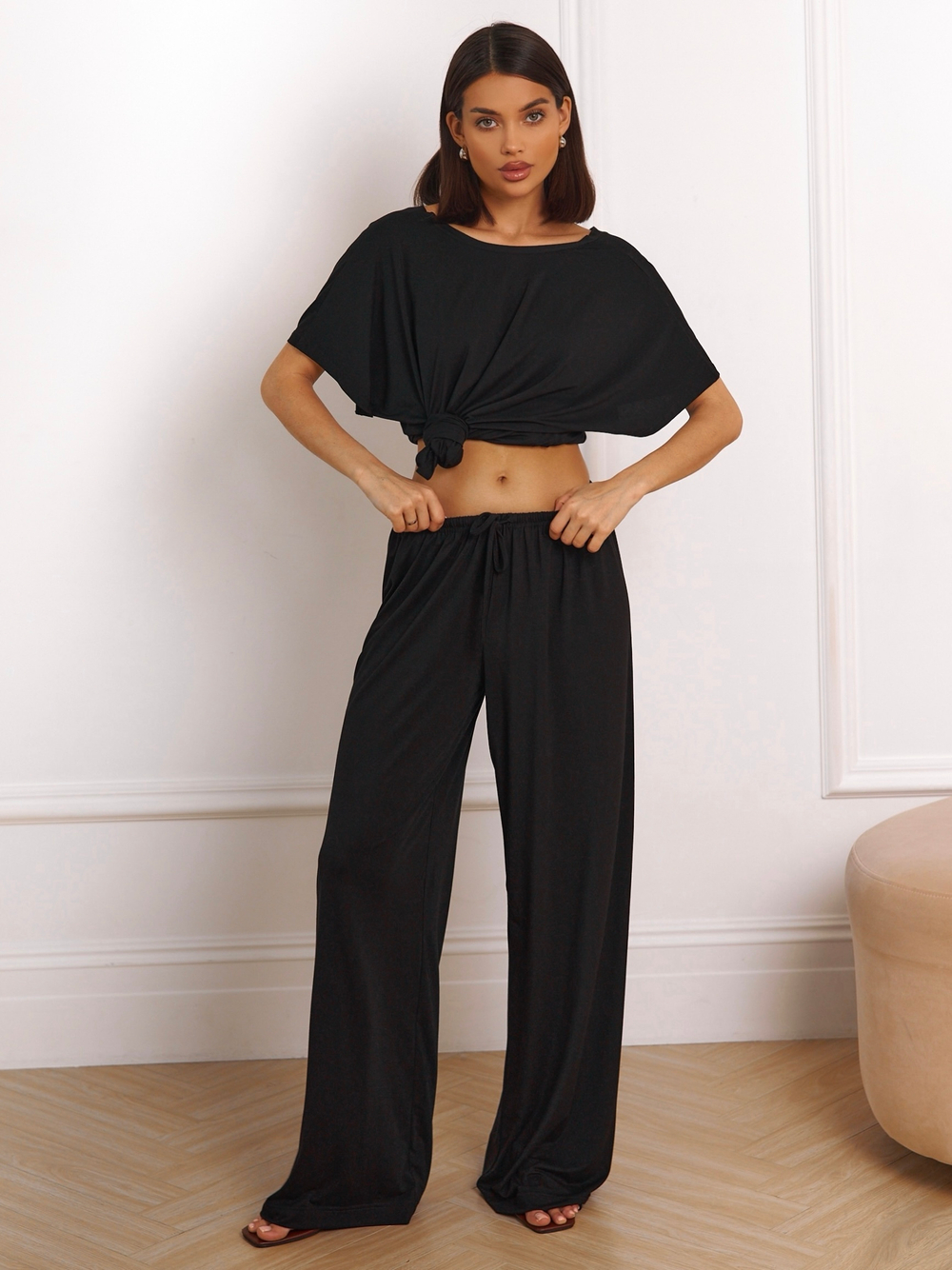 Костюм футболка и штаны из вискозы