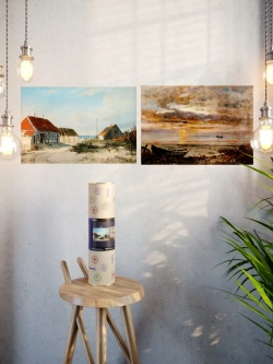 Картины-наклейки на стену для декора интерьерные №805