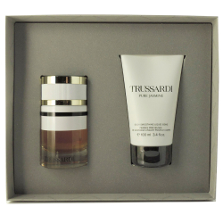Trussardi Pure Jasmine w set(edp 60 + body scrub 100) — парфюмерный подарочный набор для женщин.