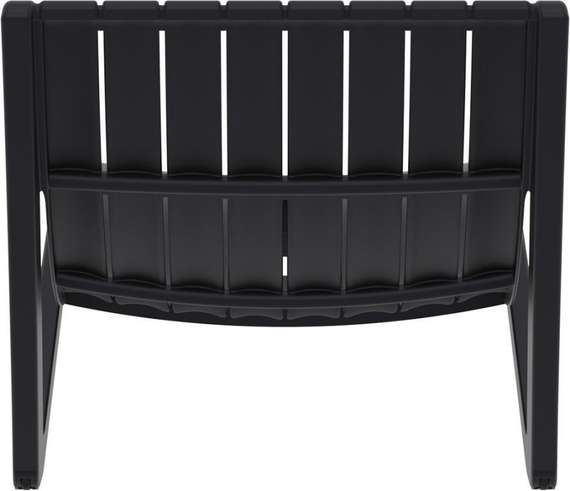 Шезлонг Slim черный