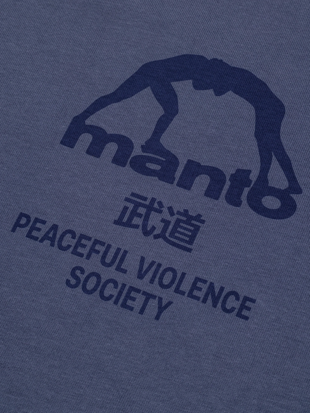 Футболка MANTO SOCIETY тёмно-синяя
