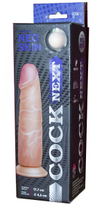 Фаллоимитатор на присоске COCK NEXT 7" - 17,7 см.