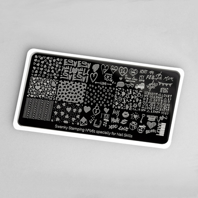 Swanky Stamping Пластина для стемпинга 061