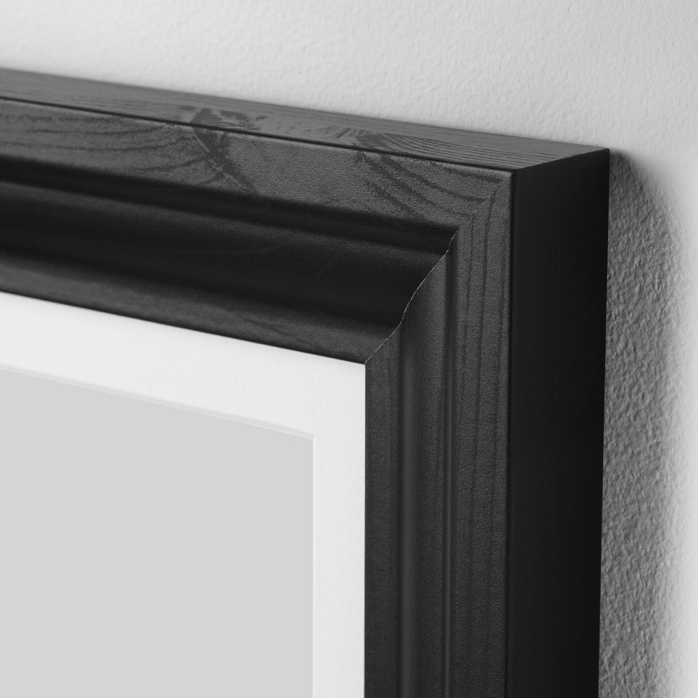 IKEA EDSBRUK  (ИКЕА ЕДСБРУК)  -  Рама, окрашенная в черный цвет, 13x18 см