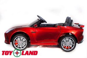 Детский электромобиль Toyland Jaguar F-type Красный