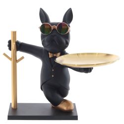 GAEM Фигурка декоративная с подносом "Собака", L29,5 W22,5 H29,5 см