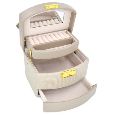 Шкатулка для украшений, трехъярусная "ПАЛЕРМО"