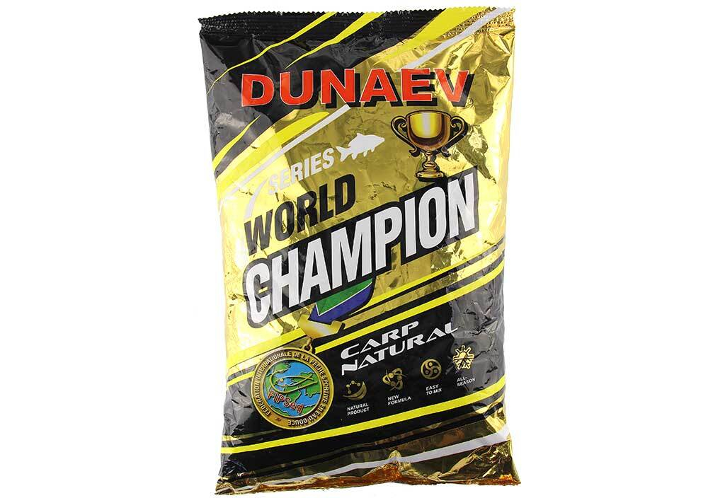Прикормка "DUNAEV-WORLD CHAMPION" 1кг Carp Natural