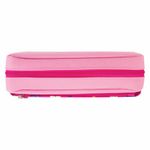 Пенал-косметичка ЮНЛАНДИЯ, 2 отделения, мягкий, "Ламы", розовый, 20х6х9 см, 228980