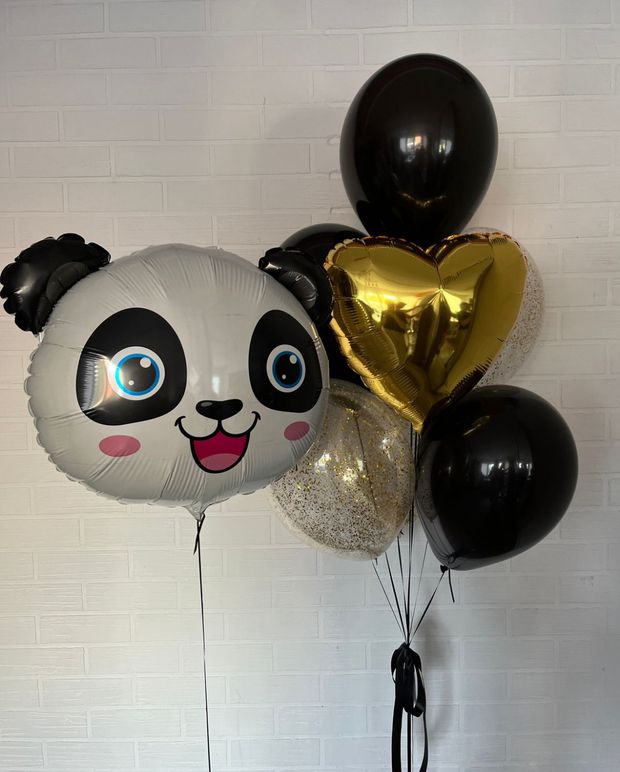 "Веселая панда" (набор из 8 шаров) №8535