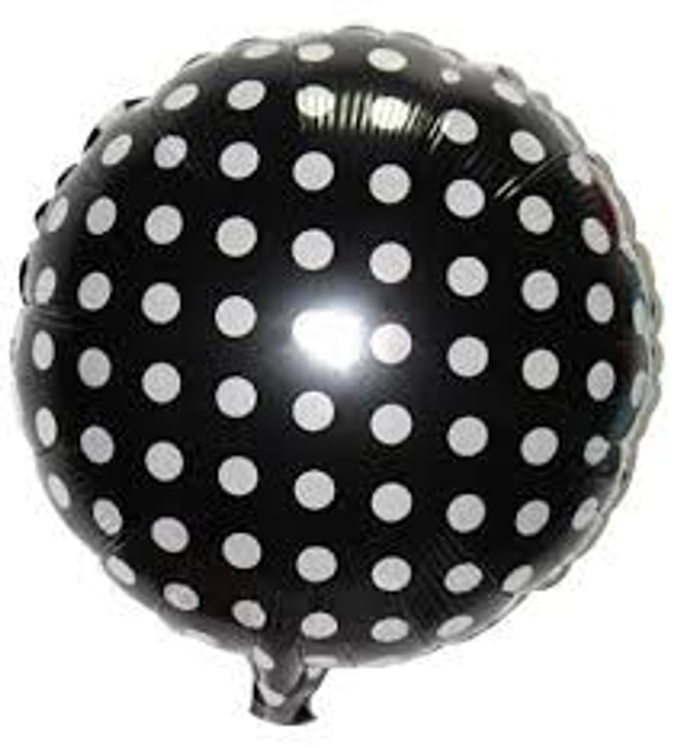 Круг 18 "горох черный"  Е079