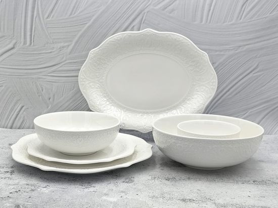 Блюдо овальное 30 см. Роял Ажур