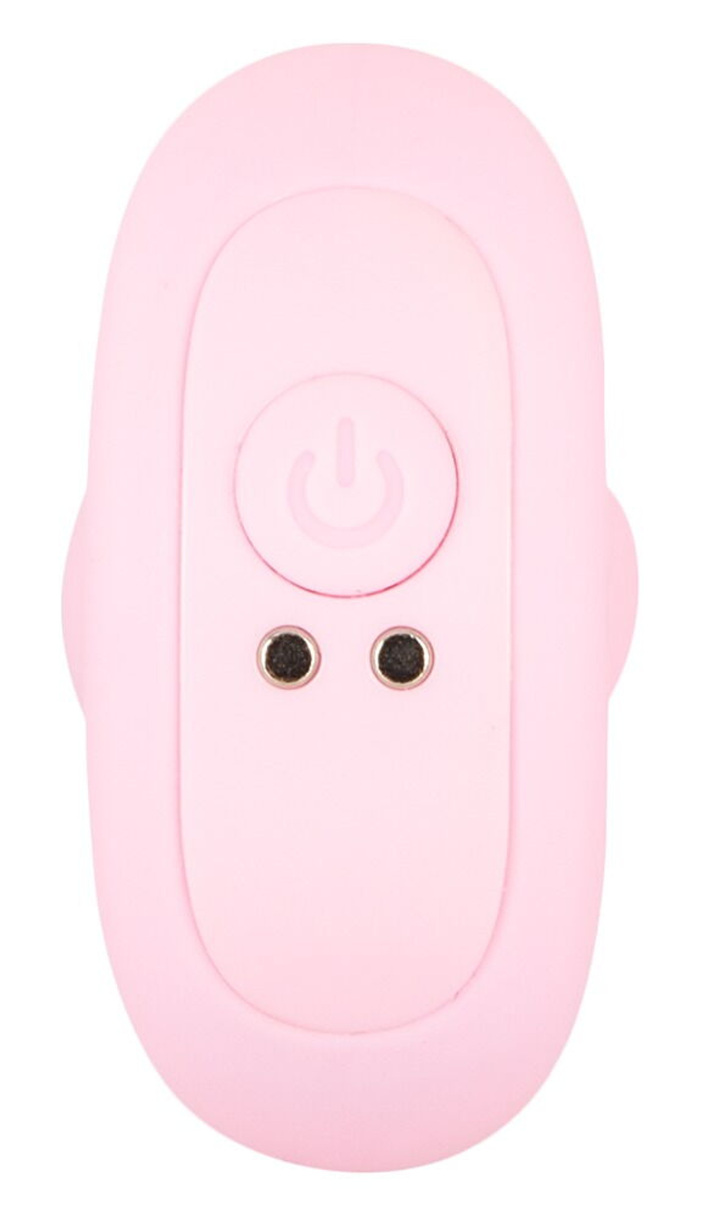 Розовая анальная пробка с вибрацией Cuties Vibrating Mini Butt Plug - 8 см. (Цвет: розовый)