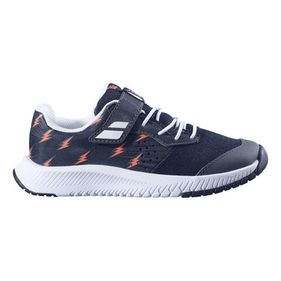 Детские теннисные кроссовки Babolat Pulsion All Court Shoe Kids - Black, White