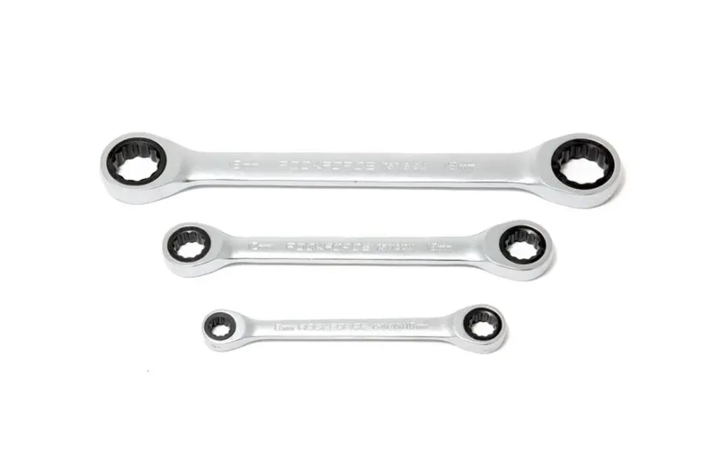 Ключ накидной трещоточный 14х15мм RockForce##Rock FORCE RF-7571415M