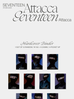Альбом SEVENTEEN - ATTACCA 9th Mini Album CARAT Version 13 Cover SET