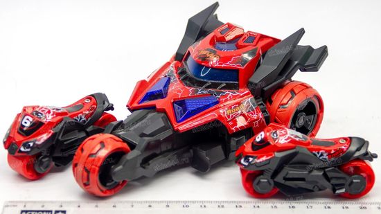 МАШИНКА "ТРИЦИКЛ" РАЗБОРНАЯ 3 В 1 СО ЗВУКОМ И СВЕТОМ