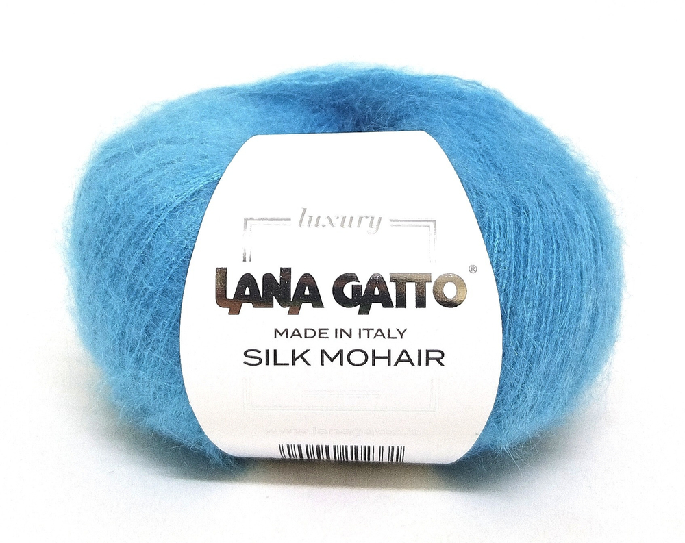 Пряжа Silk Mohair 25г, 212м, 75%кидмохер, 25%шёлк (цена за 1 шт)