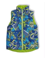 Жилетка детская на весну-лето двусторонняя.