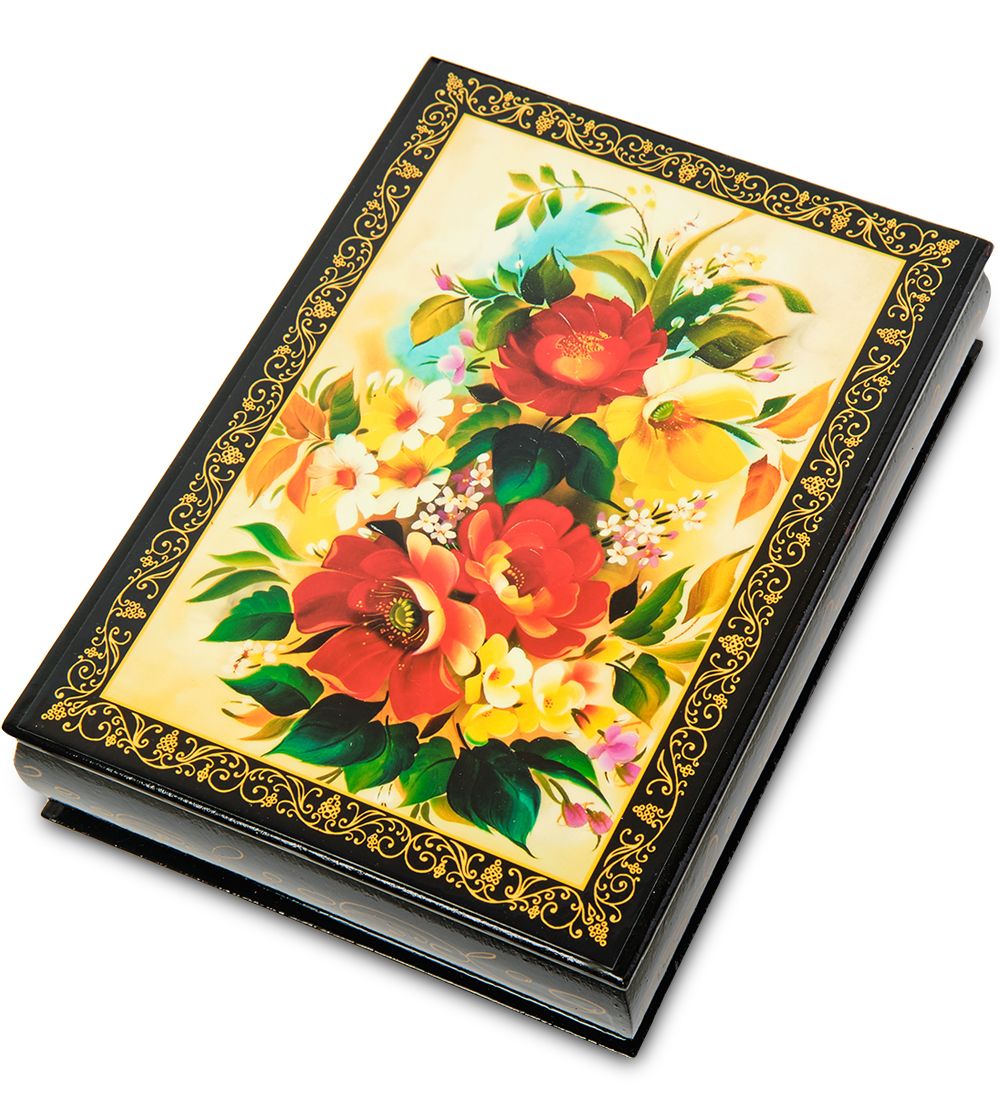 Народные промыслы ШК-11/ 9-J Шкатулка в технике декупаж (16х22х5)