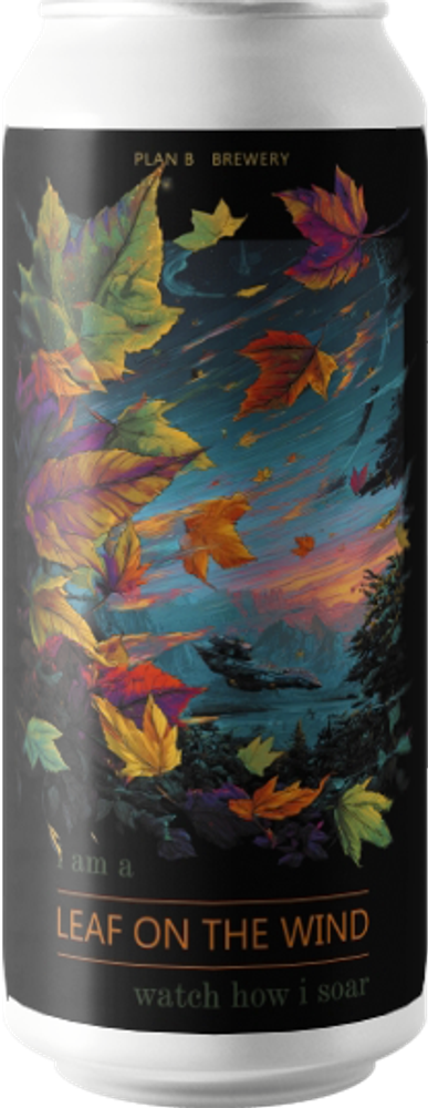 Пиво План Б Лэф Он Зе Винд / Plan B Leaf On the Wind 0.45 - банка