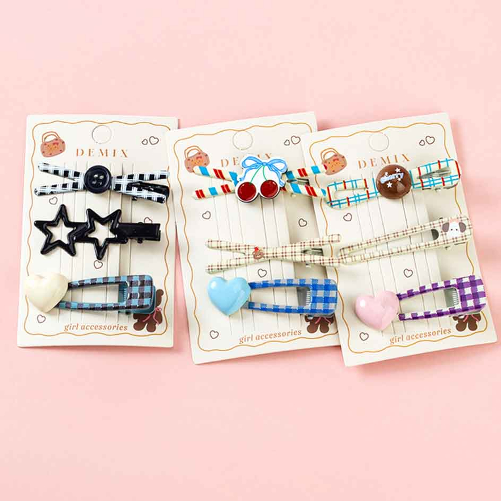 Набор заколок из 3х шт