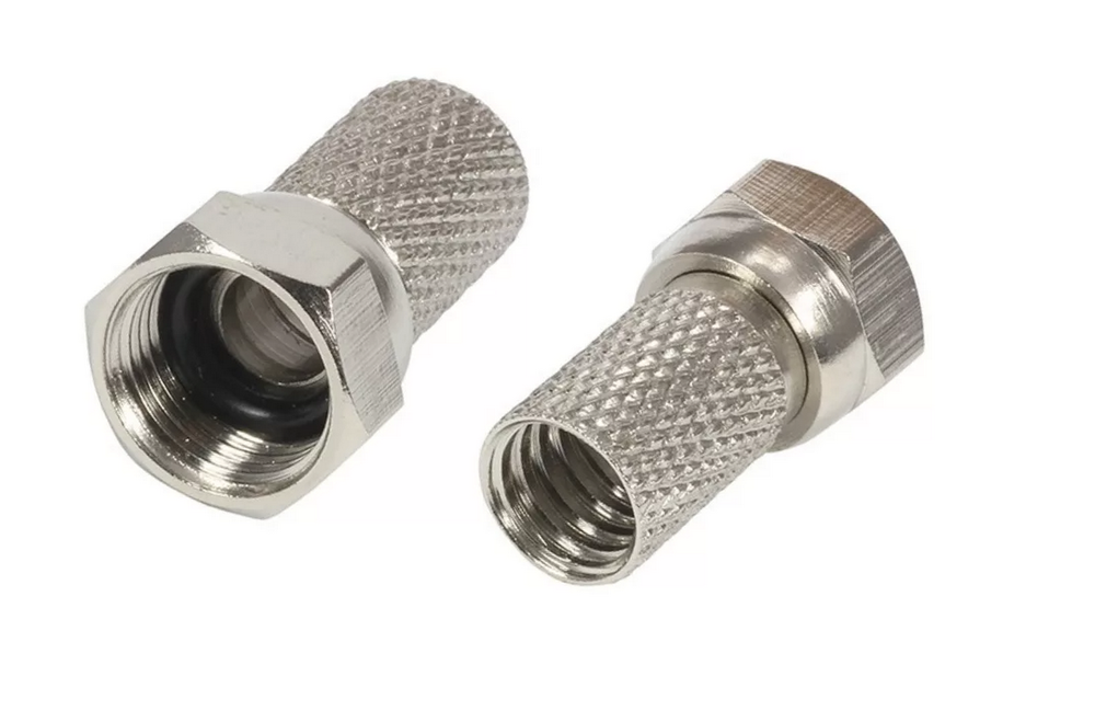 Соеденитель ТВ кабеля RG6U (бочка)