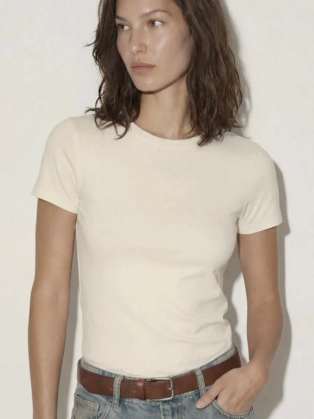 Футболка базовая приталенная