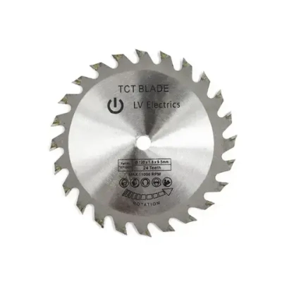 Диск пильный XCAN по дереву с твердосплавными напайками 120х9,5 мм 24Т