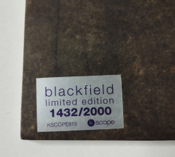Винтажная виниловая пластинка LP Blackfield (UK 2011) Limited Edition