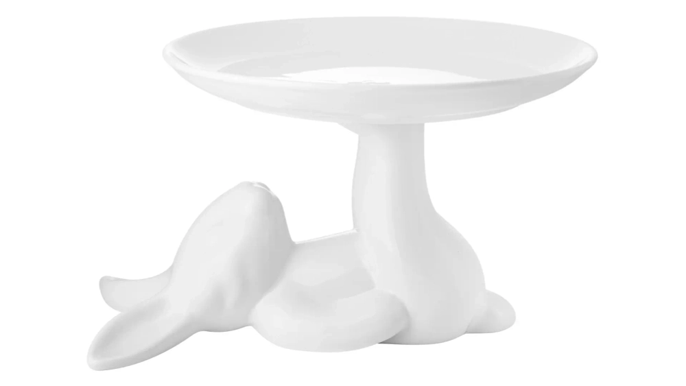 Блюдо на ножке Claystreet Классический Кролик 23 см