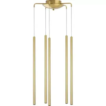 Подвесной светильник LED 25W 3000К L5T747333 золото Tubo Lightstar