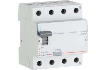 Выключатель дифференциального тока УЗО ВДТ 4п 63А 300ma -AC Tx3 Legrand