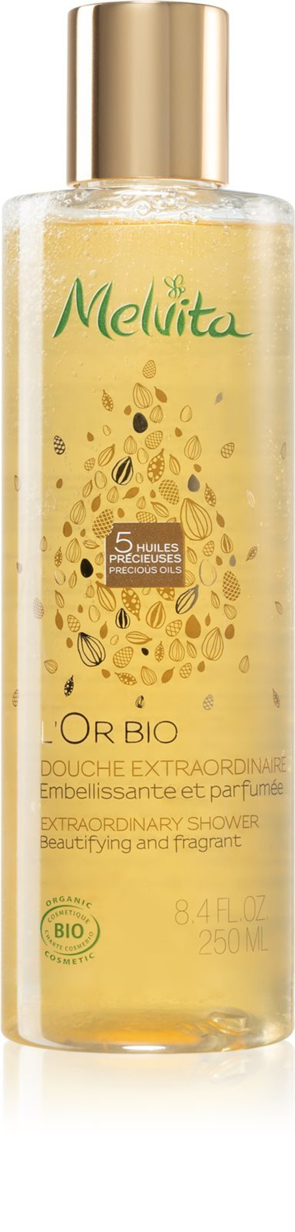 Melvita L'Or Bio - гель для душа /   250  ml  / GTIN 3284410038014