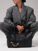 Женская кожаная сумка DBR 31229 черный