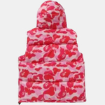 A Bathing Ape Bathing Ape Fw25 Down Vest розовый