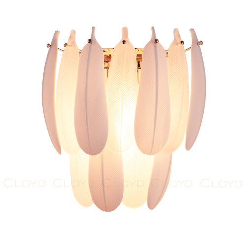 Бра Cloyd BAHAMA-A W3 / выс. 32 см - бел.керамика (арт.20179)