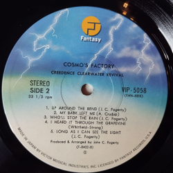 Винтажная виниловая пластинка LP Creedence Clearwater Revival Cosmos Factory (Japan 1978) (Obi) I Heard It Through The Grapevine