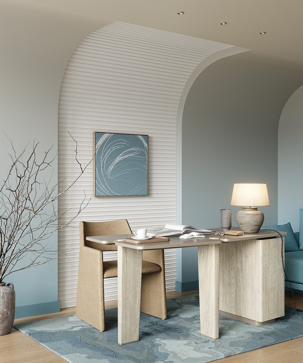 Cosca Decor. Заглушка ZP008, 30х18x2800мм, правая, для рейки RX008, Экополимер
