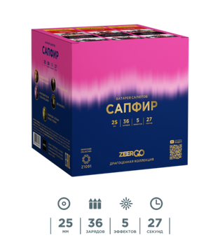 Сапфир 1" х 36 Z1091