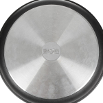 Кастрюля алюминий, антиприг, 3 л, с крыш, Биол, К302П