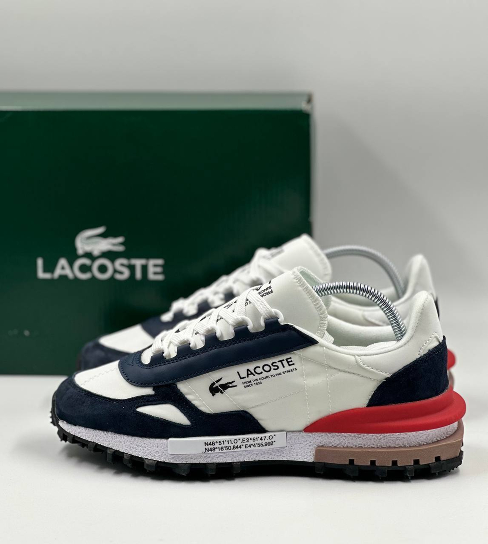 Кроссовки Lacoste #N313 (бел.)