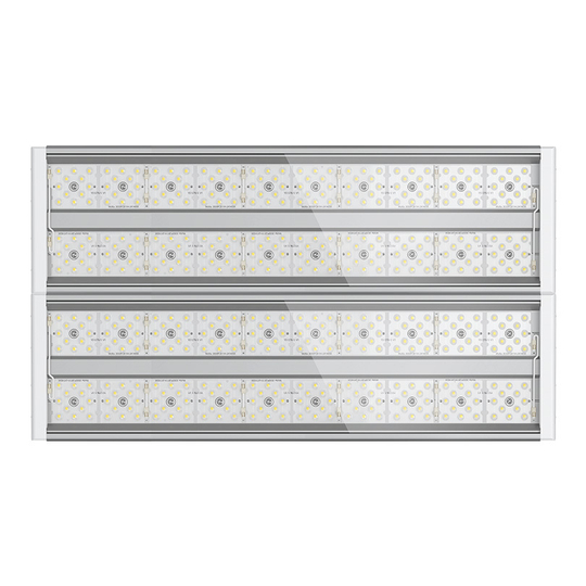 Светильник LED АВРОРА ДСП03-200-202-4К-У Г60 200Вт 4000K IP65 Прозрачный 30000лм 592х333х100мм WOLTA PRO