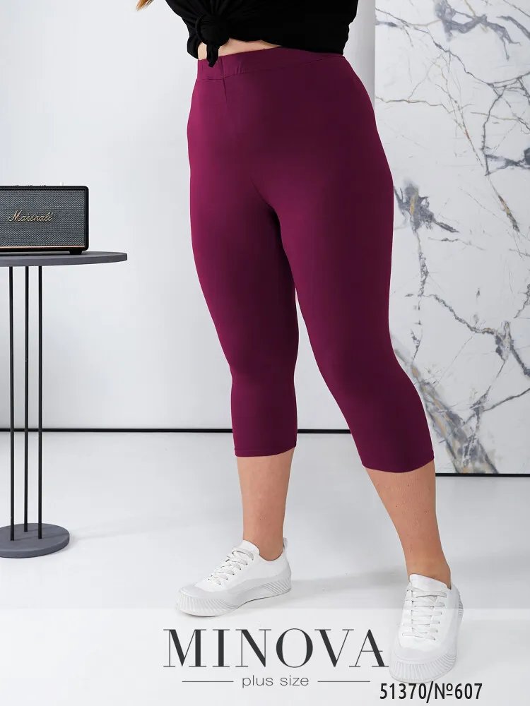 Бриджи 607-бордовый Minova