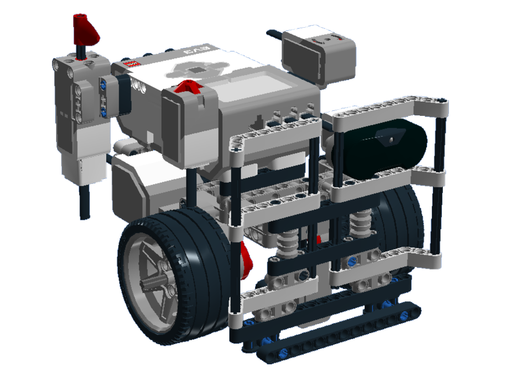 LEGO Education Mindstorms: Датчик касания EV3 45507 — EV3 Touch Sensor — Лего Образование Эдьюкейшн