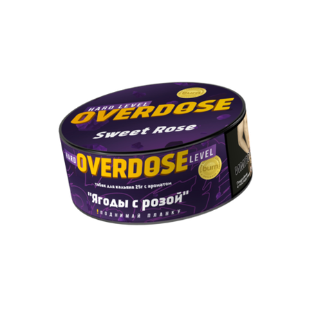 Табак Overdose "Sweet Rose" (Ягоды с розой) 25гр