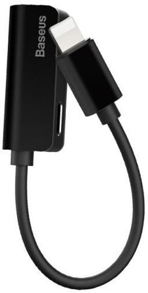 Аудио-переходник Baseus L37 IP Male to iP+iP Female Adapter (2 порта Lightning) CALL37-01 Черный